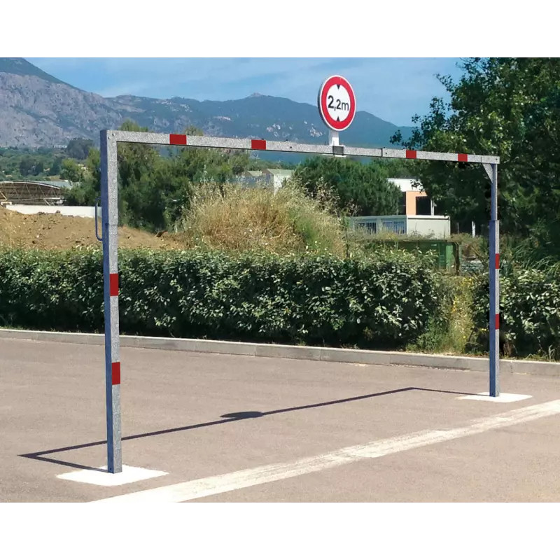 Portique pivotant de parking acier Eco Prossentiel
