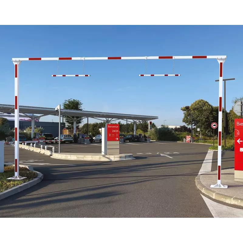 Bavette limitation de hauteur pour parking Prossentiel