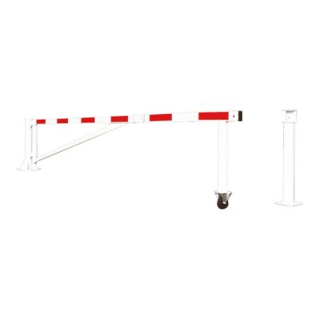 Longue barrière tournante avec support roulette Prossentiel