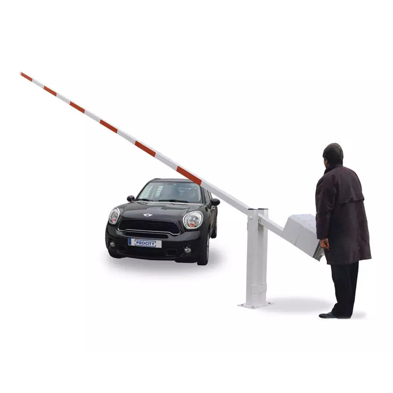 Barrière de parking levante manuelle Prossentiel