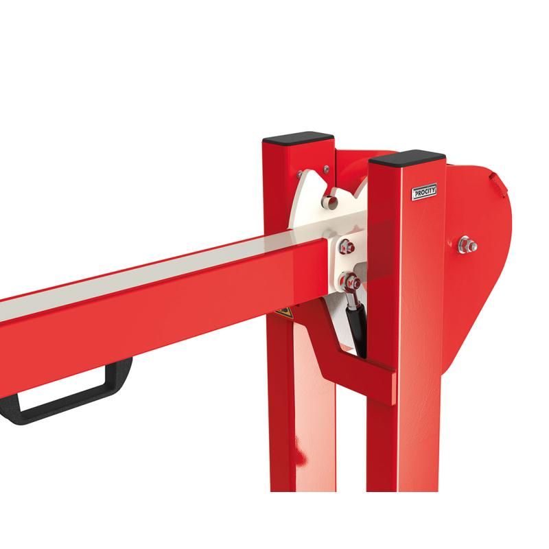 Barrière de parking levante à vérin Prossentiel