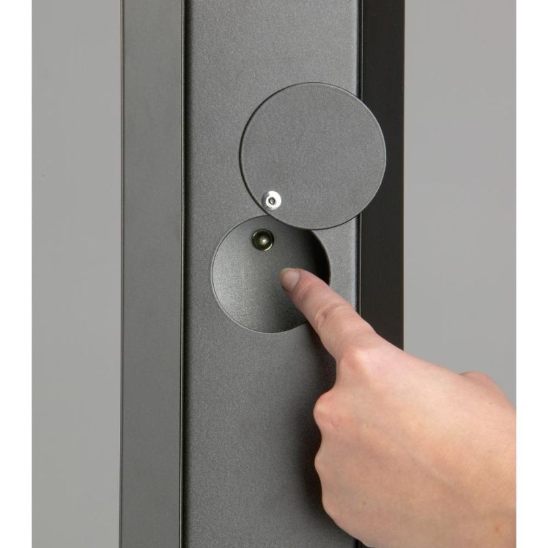 Cendrier sur pied acier Arkea - 3L Prossentiel