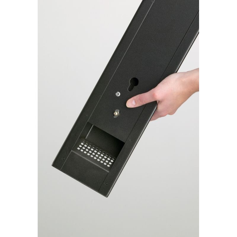 Cendrier mural acier Arkea - 3L Prossentiel