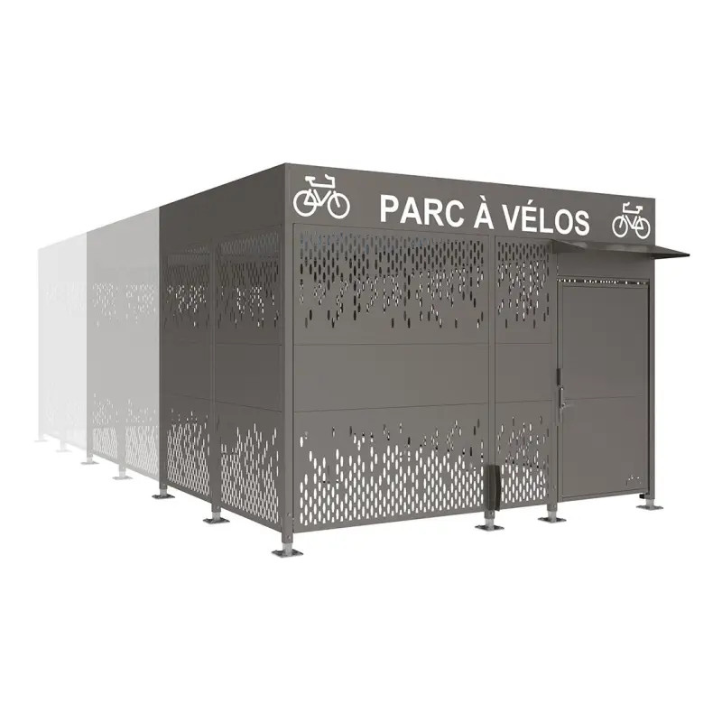 Support de roue vélo pour abris vélos sécurisés Horizon Prossentiel