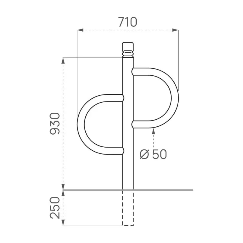 Appui vélos Tradition Province City Prossentiel