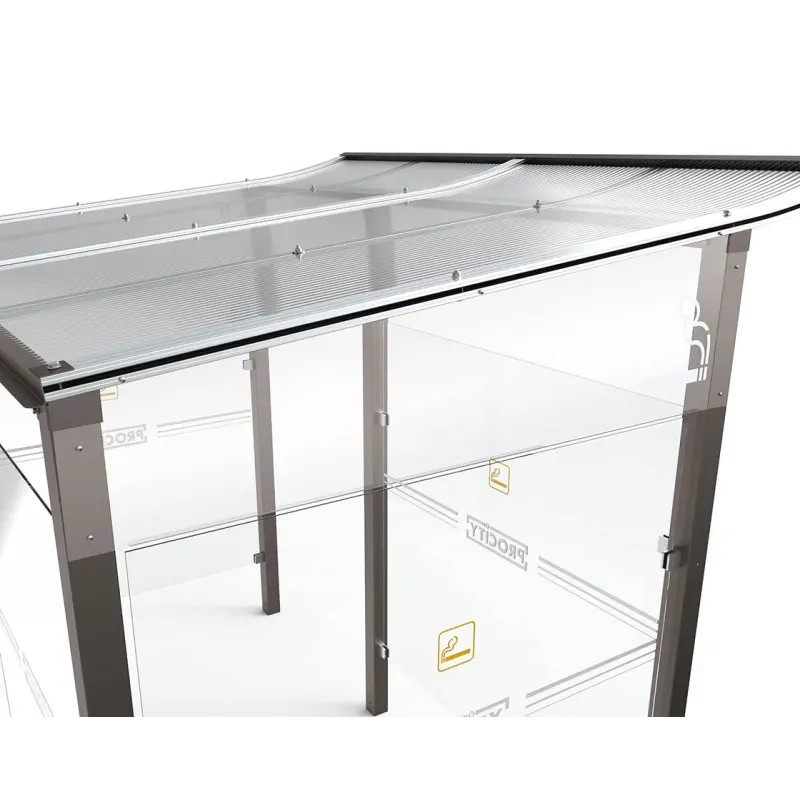 Bavettes coupe-vent latérales - Abris Modulo Prossentiel