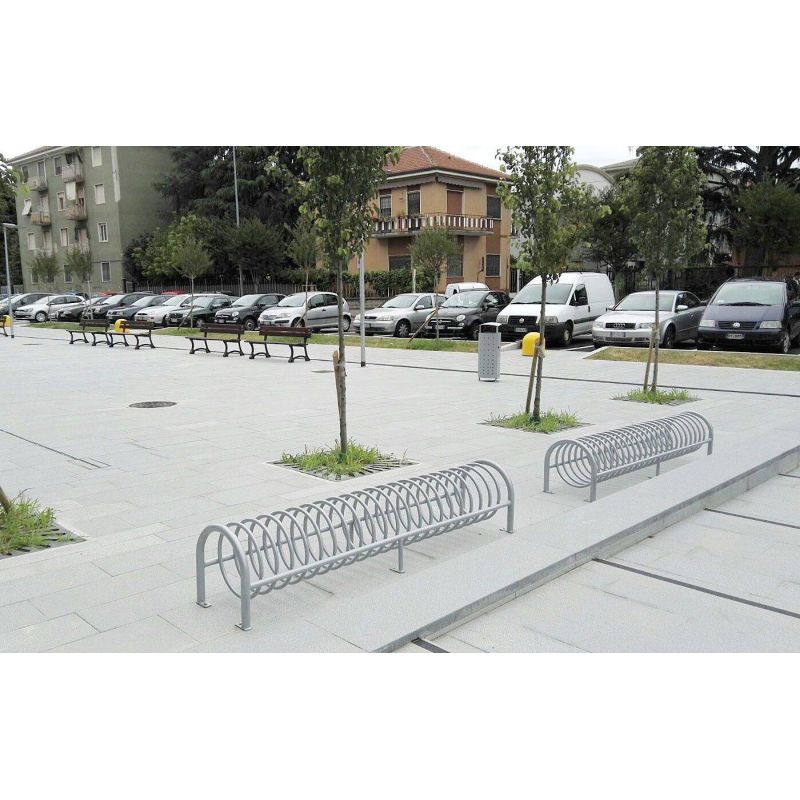 Support vélos cylindrique 20 places Mey | Prossentiel