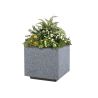 Jardinière en béton gris granit Kube | Prossentiel