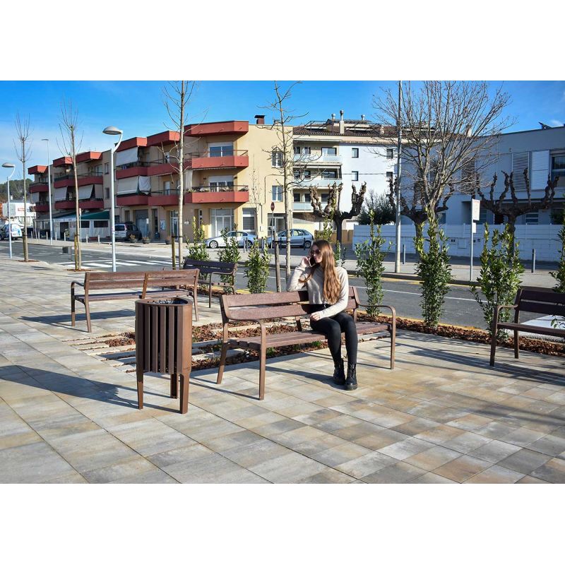 Banc en plastique recyclé Citizen Eco | Prossentiel