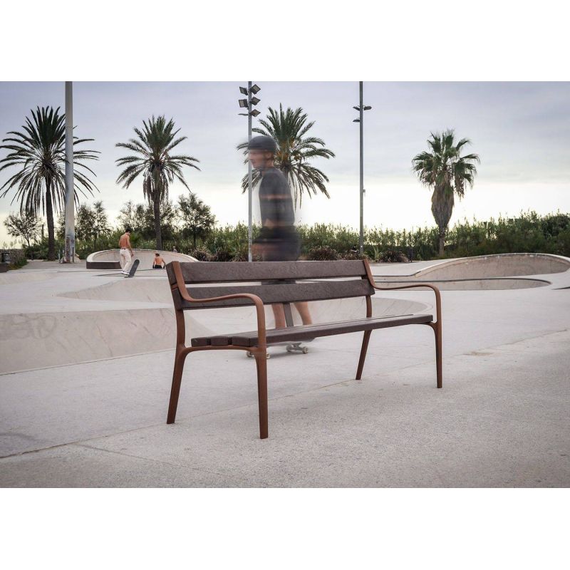 Banc en plastique recyclé Citizen Eco | Prossentiel