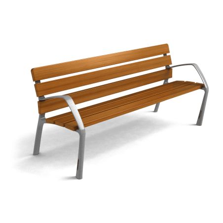 Banc bois et métal design NeoBarcino | Prossentiel