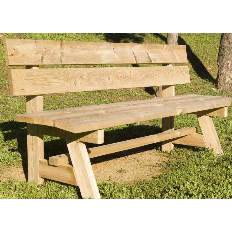 Banc en bois naturel Nordico | Prossentiel