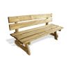 Banc en bois naturel Nordico | Prossentiel