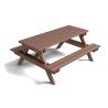 Table de pique-nique en plastique recyclé Pik | Prossentiel