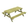 Table de pique-nique robuste en bois | Prossentiel