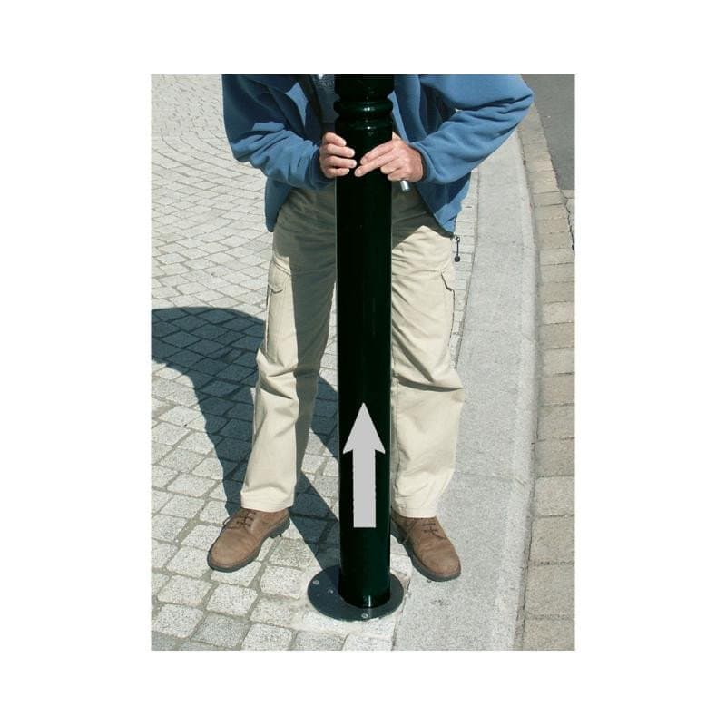 Système d'amovibilité Serrubloc® pour potelet Prossentiel