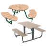 Tables de pique-nique en stratifié compact