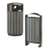 Poubelles matières recyclées