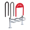 Supports et arceaux vélos